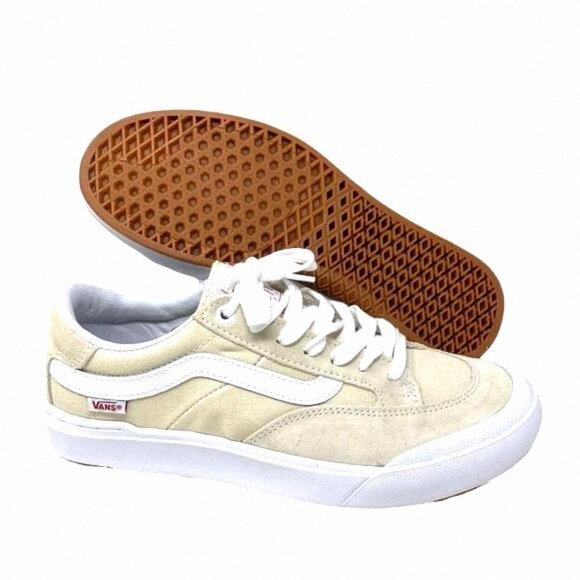 💖MEGA SALE💖VANS Berle Whitecap Suede Low Top VN0A5JIJ83M Women’s Tan White - Picture 6 of 11